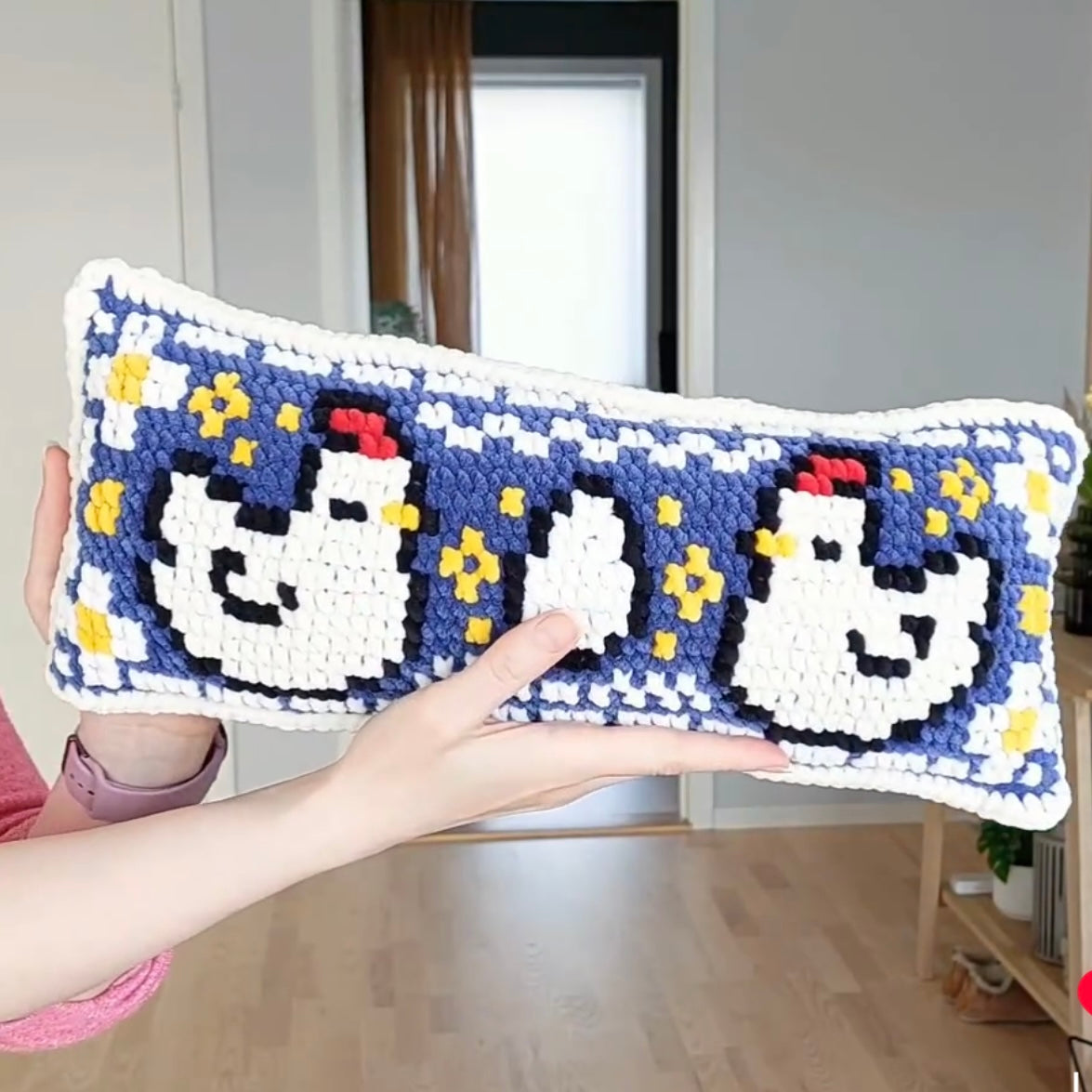 [Crochet & Cross-Stitch PATTERN] Stardew Valley Wrist Rest