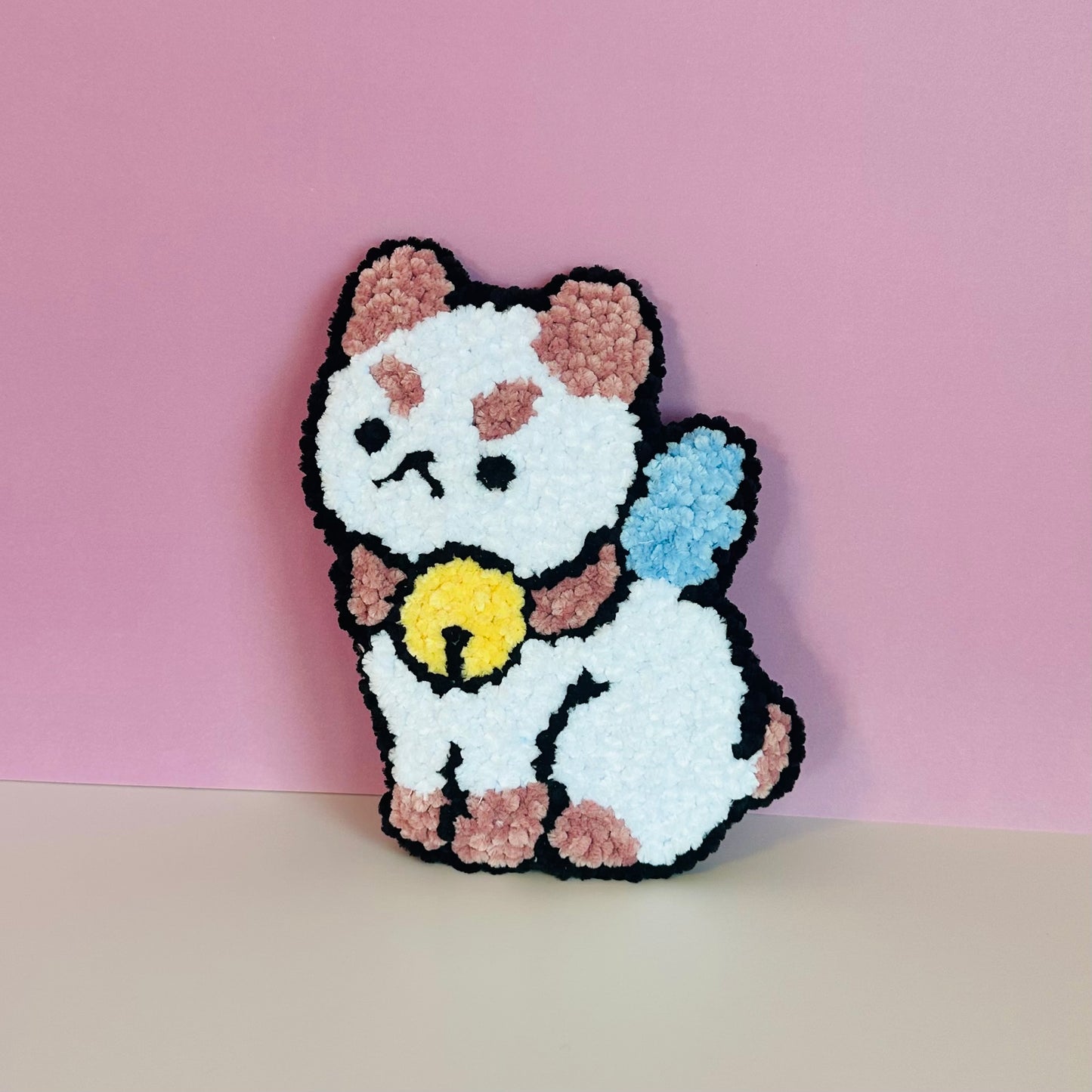 Winged Puppycat Wall Rug