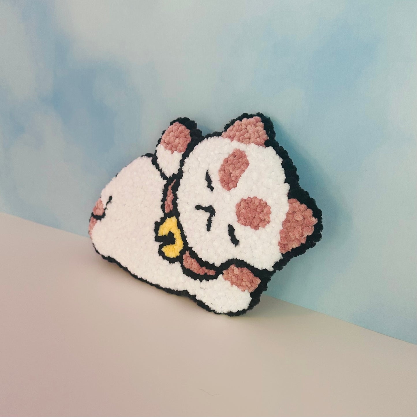 Man Puppycat Wall Rug