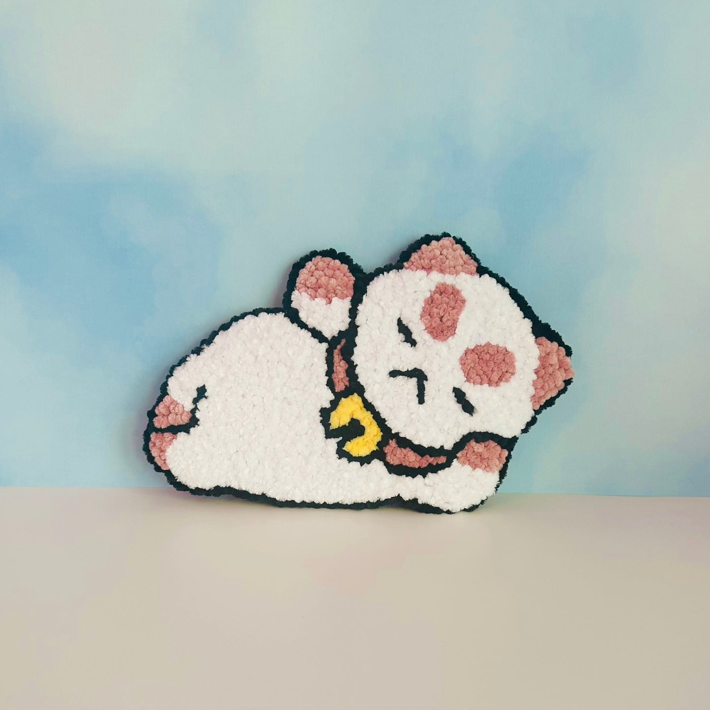 Man Puppycat Wall Rug