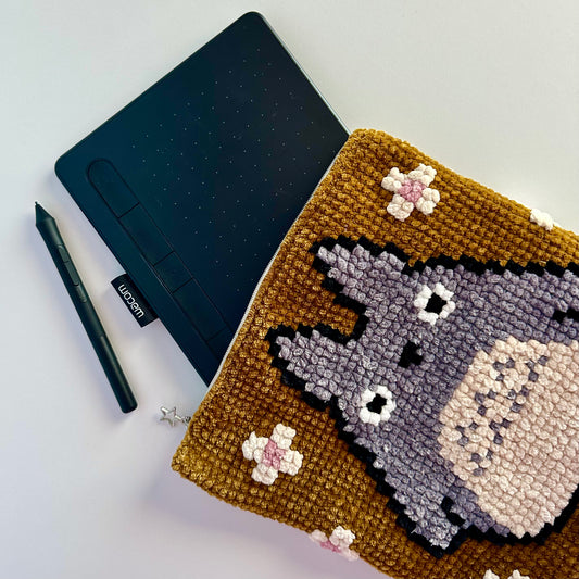 [Made-To-Order] Totoro Drawing Tablet Sleeve