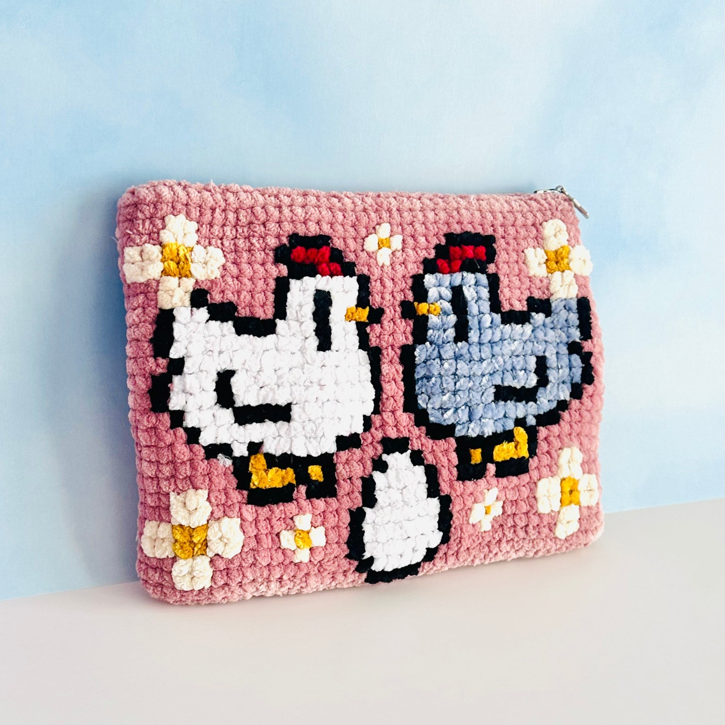 [MADE TO ORDER] Chicken & Egg Makeup Bag